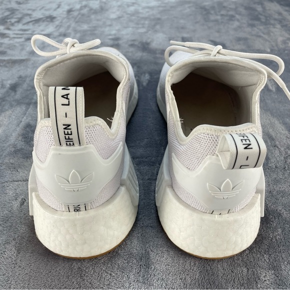 Adidas Men's White NMD Sneakers - Picture 5 of 6